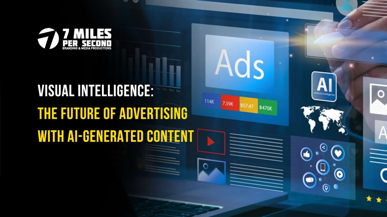 AI-generated content for brand advertisement featuring creative and futuristic visuals with AI tools.c visuals with AI tools.”