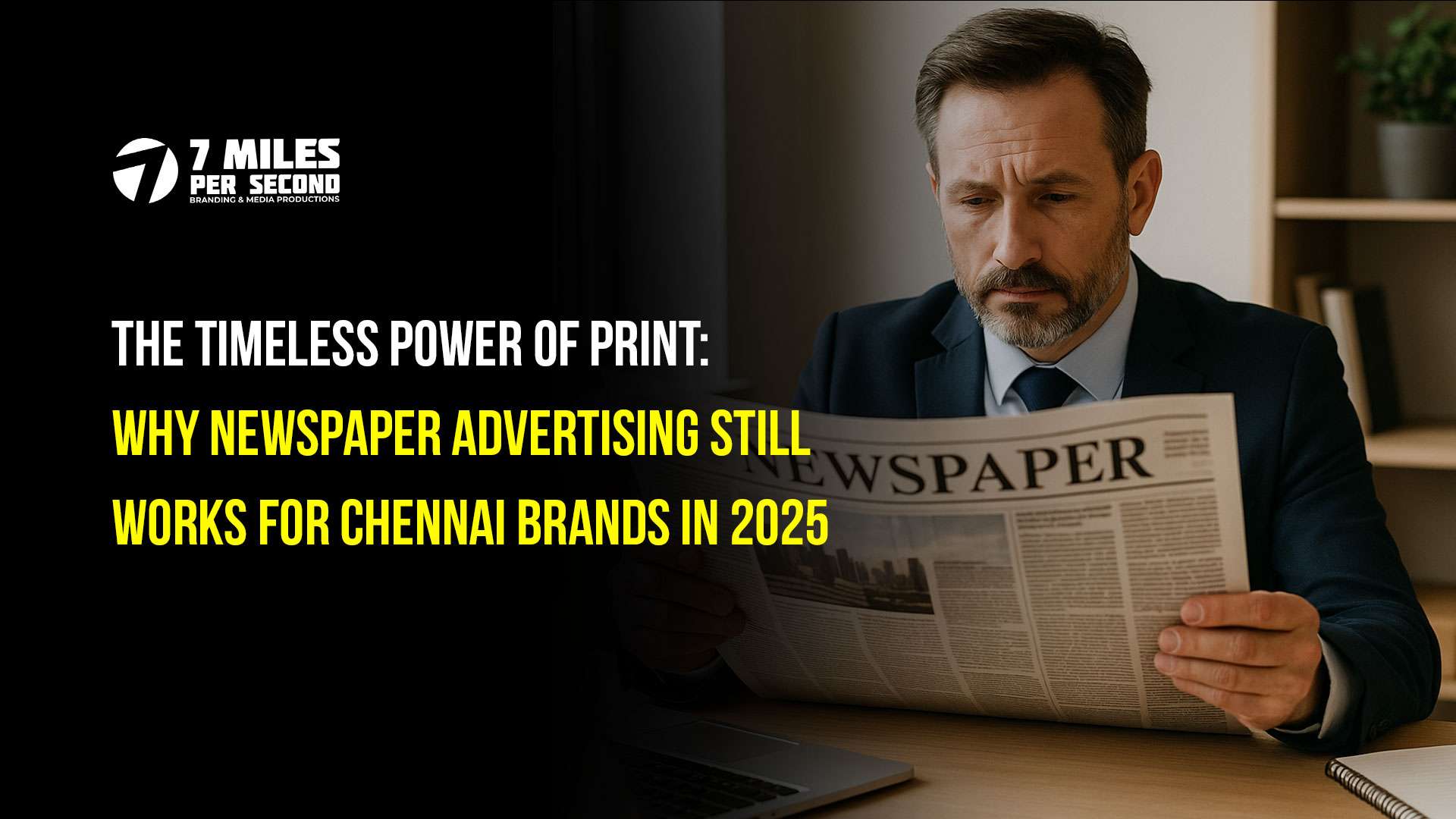 The Timeless Power of Print: Why Newspaper Advertising Still Works for Chennai Brands in 2025